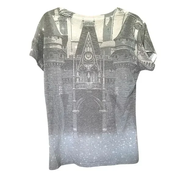 Disney Parks Mickey Mouse Shirt Women’s Size XL Gray Graphic Walt Disney World - Picture 3 of 4